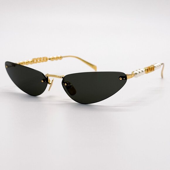 NEW GUCCI SUNGLASSES GOLD WOMEN CAT EYE EYEWEAR GUCCI GG1920S 001